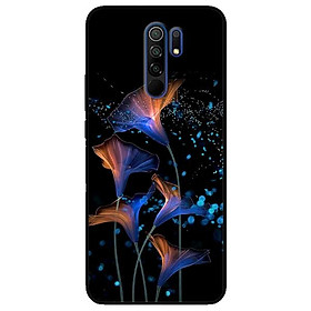 Ốp lưng dành cho Xiaomi Redmi 9 mẫu Hoa Đêm Cam