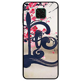 Ốp lưng dành cho Xiaomi Xiaomi Redmi 9s - 9 Pro - 9 Promax mẫu Thư Pháp LỘC Nền Anh Đào