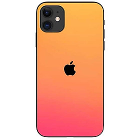 Ốp lưng dành cho Iphone 12 Mini mẫu Hình Nền Táo Cam Hồng