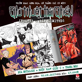 Truyện - Chú thuật hồi chiến Tập 25 22 23 24 25 16 17 18 19 20 21 15 14 13 12 11 - Nxb Kim Đồng