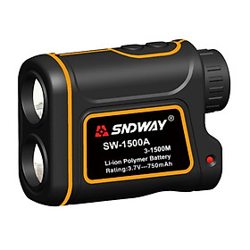 Ống Nhòm Đo Khoảng Cách, Tốc Độ Bằng Laser Từ Xa Chống Nước IP54 SNDWAY SW-1500A - Hàng Nhập Khẩu