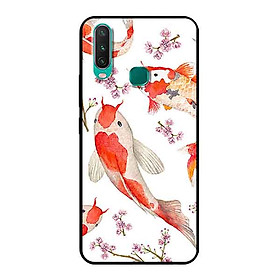 Ốp Lưng in cho Vivo Y12 Mẫu Cá Chép Nhật - Hàng Chính Hãng