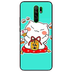 Ốp lưng dành cho Xiaomi Redmi 9 mẫu Mèo May Mắn 5