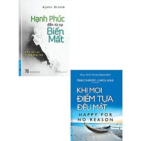 Combo Khi Mọi Điểm Tựa Đều Mất + Hạnh Phúc Đến Từ Sự Biến Mất (2 Cuốn) _FN
