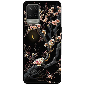 Ốp lưng cho Oppo A54 - A55 - A56 5G - A55s - A18 - A38 - A58 - Đào Đêm Đẹp - Hàng Chính Hãng