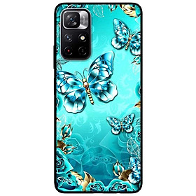Ốp lưng dành cho Xiaomi Redmi Note 11 5G - Redmi Note 11T - Redmi Note 11S - Bướm Pha Lê