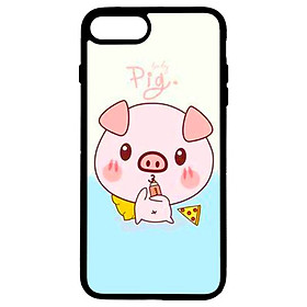Ốp lưng cho iPhone 8 Plus heo 3 - Hàng chính hãng