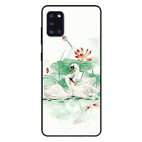 Ốp lưng dành cho Samsung A31 mẫu Đôi Thiên Nga