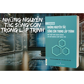 Sách - Những Nguyên Tắc Sống Còn Trong Lập Trình - Tạ Văn Dũng - NXB Thanh Niên