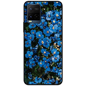 Ốp lưng cho Vivo Y12s - Y20 - Y20s - Y21 - Y21s - Y33 - Y33T - Hoa Đậu Biếc - Hàng Chính Hãng