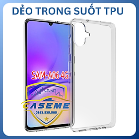 Ốp Lưng Dẻo Silicon Trong Suốt Dành Cho Samsung Galaxy A06 - Hàng Nhập Khẩu