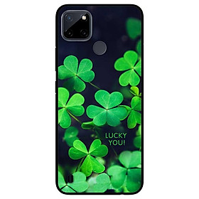 Ốp lưng dành cho Realme C21Y - Realme C25Y mẫu Cỏ Ba Lá 4