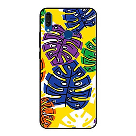Ốp Lưng in cho Huawei Y9 2019 Mẫu Họa Tiết Lá - Hàng Chính Hãng
