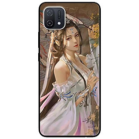 Ốp lưng dành cho Oppo A16K - Oppo A36 / A76 - Oppo Reno 7z 5G - Cô Gái Cầm Quạt