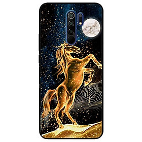 Ốp lưng dành cho Xiaomi Redmi 9 mẫu Chú Ngựa Vàng
