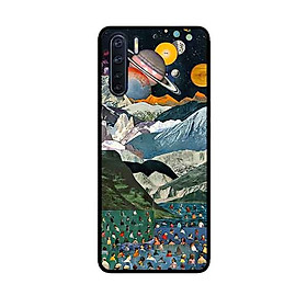 Ốp Lưng in cho Oppo A91 Mẫu Vũ Trụ Nhiều Người - Hàng Chính Hãng