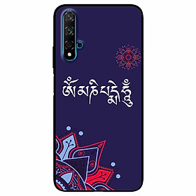 Ốp lưng dành cho Huawei Nova 5T mẫu Om Mani Tiếng Phạn