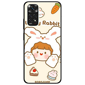 Ốp lưng dành cho Xiaomi Redmi Note 11 4G mẫu Búp Bê Thỏ Bánh