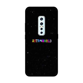 Ốp Lưng in cho Vivo V17 Pro Mẫu Du Hành Vũ Trụ - Hàng Chính Hãng