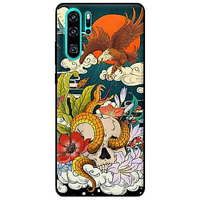 Ốp in cho Huawei P30 Pro Rắn Đại Bàng - Hàng chính hãng