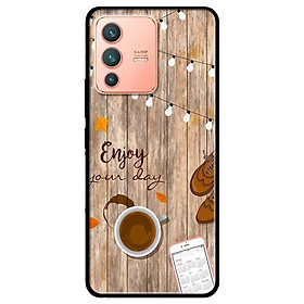 Ốp lưng dành cho Vivo V23 5G / S12 - Vivo Y15s / Y15A mẫu Ly Cà Phê Enjoy
