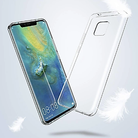 Ốp lưng dẻo trong dành cho Huawei Mate 20 Pro - Hàng nhập khẩu