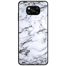 Ốp lưng dành cho Xiaomi Poco X3 mẫu Stone White