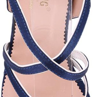 Giày Sandal Nữ Cao Gót Huy Hoàng HT7058 - Xanh