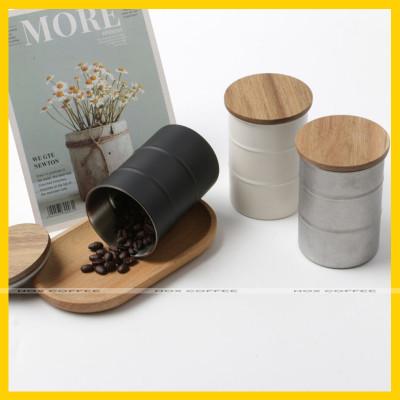 Hũ đựng cà phê chất liệu inox | dung tích 350ml