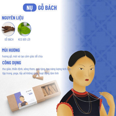 Nụ Thủ Công Gỗ Bách Cedar 3 Lành Hộp 20 Nụ 100 % Tự Nhiên Tặng Kèm Đế Chăm, Không Hóa Chất Xông Thơm