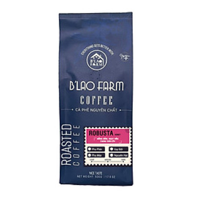 Cà phê Robusta Honey nguyên chất rang mộc 100% B