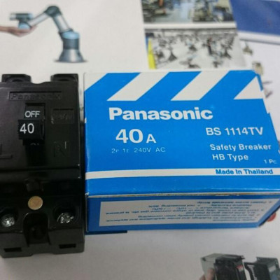 Cầu dao CB cóc Panasonic, ngắt mạch an toàn (6A-10A-15A-20A-30A-40A) - Hàng chính hãng