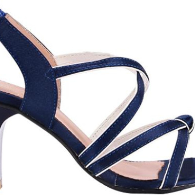 Giày Sandal Nữ Cao Gót Huy Hoàng HT7058 - Xanh