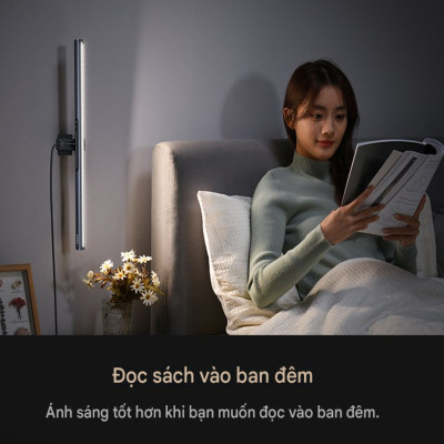 Đèn treo màn hình Baseus i-wok 3 Series Asymmetric Light Source Magnetic Screen Hanging Light (Ra > 95) - Hàng chính hãng