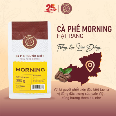 Cà phê hạt rang Rita Võ Cafe Morning 250g