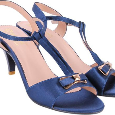 Giày Sandal Nữ Cao Gót Huy Hoàng HT7053 - Xanh