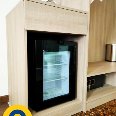 TỦ MINIBAR WELWWAY 40L - CỬA KÍNH - HÀNG CHÍNH HÃNG