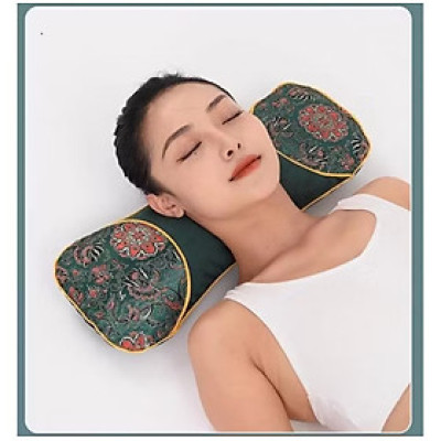 GỐI NGÃI CỨU XÔNG BẤM ĐIỆN CẢI THIỆN SỨC KHỎE CHO GIẤC NGỦ NGON MẪU MỚI 