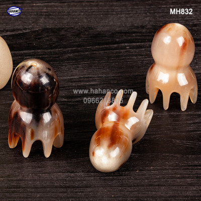 Bạch tuộc Massage đầu bằng sừng (MH832) mát xa giúp lưu thông máu, Chăm sóc sức khỏe