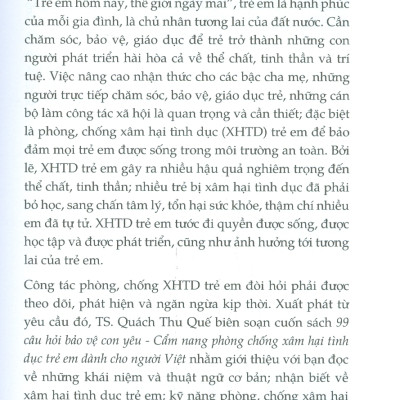 99 Câu Hỏi Bảo Vệ Con Yêu - Toàn Diện & Thiết Thực
