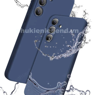 Ốp lưng silicon case cho Samsung Galaxy S24 FE mỏng 0.3mm chống bám bẩn mặt lưng siêu mềm mịn, có gờ bảo vệ camera - hàng nhập khẩu