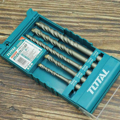 BỘ MŨI KHOAN BÊ TÔNG ĐẦU GÀI SDS 5 CHI TIẾT TOTAL TAC190501