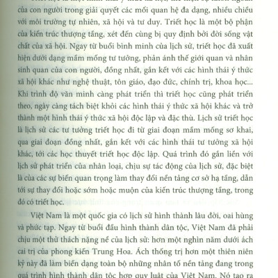 Khái Lược Lịch Sử Tư Tưởng Triết Học Việt Nam (Tái bản lần thứ hai có chỉnh lý) - Nguyễn Tài Đông (Chủ biên)