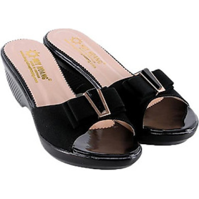 Dép Nữ Thời Trang Huy Hoàng HT7928 - Đen