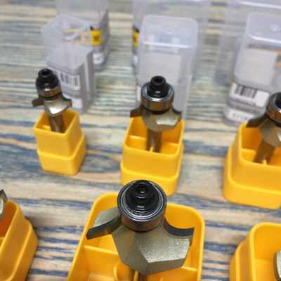 Mũi phay, mũi soi, mũi cắt vát cạnh tròn lồi 1/4"x1/2"(R=6.35mm) ARDEN