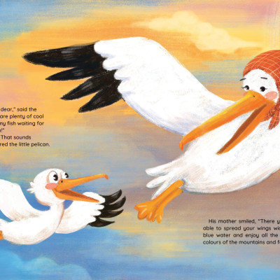 Sách - The Loving Little Pelican