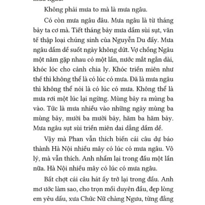 Hà Nội Nhiều Mây Có Lúc Có Mưa Ngâu _TRE