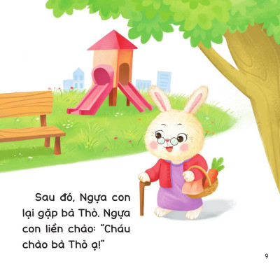 Sách - Bé Lớn Lên Cùng Những Câu Chuyện Nhỏ - Bé Học Lễ Phép