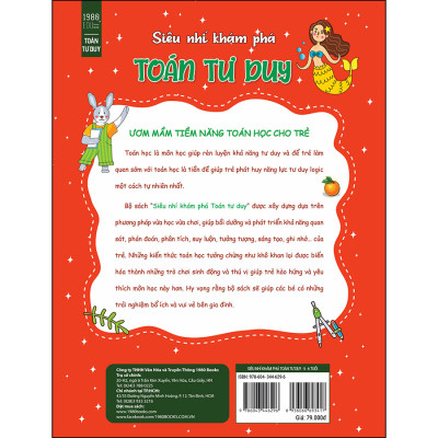 Combo 3 Cuốn: Siêu Nhí Khám Phá Toán Tư Duy
