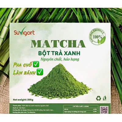 Bột trà xanh Matcha nguyên chất 200gr